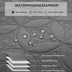 Waterproof Dog Blanket, 30x70 inches Small Pet Couch Covers - Image 2