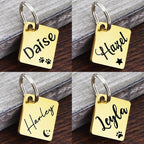 Ultra Joys Dog ID Tag, Custom Dog Tag Personalized Cat Tag, Pet ID Tag - Image 3