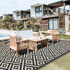 GENIMO Outdoor Rug for Patio Clearance, Reversible Plastic Straw Rugs for RV - Image 5