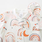 Unisex Baby Boy and Girl Zipper Onesie Toddler Footie One-Piece Infant Romper - Image 3