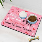 Pet Feeding Mat for Floors Waterproof Dog Mat for Food and Water Absorbent - Image 8