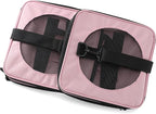 Soft-Sided Pet Carrier for Cats Small Dogs of 15 Lbs Medium Pink - Image 10