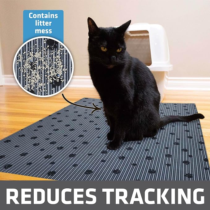 Drymate Cat Litter Box Mat, Litter Trapping Mat, Waterproof, Urine-Proof - Image 3