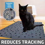 Drymate Cat Litter Box Mat, Litter Trapping Mat, Waterproof, Urine-Proof - Image 2