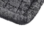 MidWest Homes for Pets QuietTime Giant Dog Bed – Gray Faux Fur Bolster - Image 5
