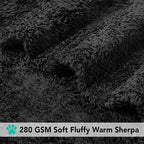 PetAmi Dog Blanket for Large Dogs, Calming Pet Throw for Bed, Washable Sofa - Image 4