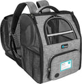 PetAmi Dog Cat Backpack Carrier, Expandable Pet Carrier Backpack by PetAmi