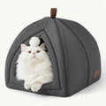 Bedsure Cat Beds for Indoor Cats - 2 in 1 Cat Cave House Tent for Kittens and by BEDSURE