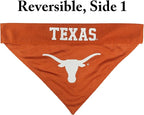 Pets First Collegiate Pet Accessories, Reversible Bandana, Texas Longhorns - Image 3