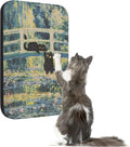 Art Cat Scratcher, Wall-Mountable Cat Scratching Board, Cat Wall Scratcher by LESISSMER