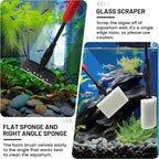 Aquarium Glass Cleaner, 7 in 1 Algae Remover - Image 5