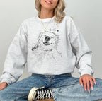 Custom Pet Sweatshirts with Photo and Name, Personalized Dog Sweatshirt - Image 2