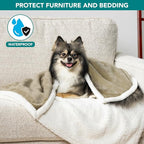 PetAmi Waterproof Dog Blanket for Small Medium Dog Puppy Cat Throw for Couch - Image 2