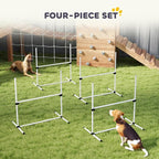 PawHut 4 Piece Dog Agility Training Equipment - Image 5