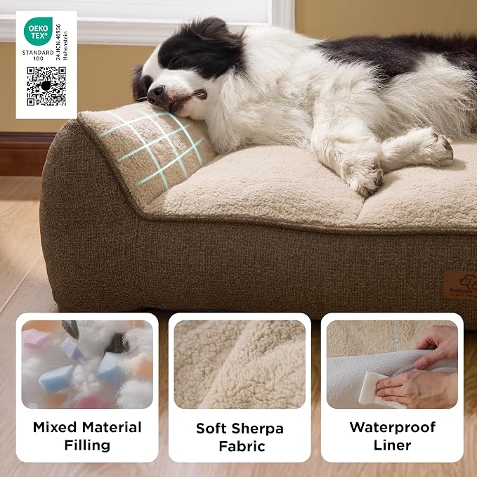 Bedsure SupportMax™ Orthopedic Dog Beds Large Sized Dog - Image 5