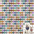 Aliceset 180 Pcs Dog Bandana Bulk Stripe Bandanas by Aliceset