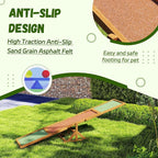 PawHut Wooden Dog Agility Seesaw - Image 4