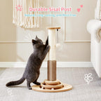 Made4Pets Cat Scratching Post, 4-in-1 Interactive Trackball Toys - Image 6