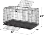 MidWest Homes for Pets Medium Wabbitat Rabbit Cage, Grid Mesh Floor, Removable - Image 3