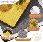 Sisal Cat Scratcher Mat, Cat Wall Scratcher - Image 3