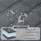 Smiry Waterproof Dog Bed Cover Blanket 30x53, Soft Reversible Pet Blanket - Image 2