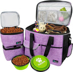 PetAmi Dog Travel Bag, Travel Pet Bag Organizer, Dog Food Travel Bag by PetAmi