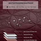 Waterproof Dog Blanket, 82x82 inches Pet Couch Covers - Image 2