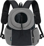 PetAmi Dog Front Carrier Backpack, Ventilated Adjustable Dog Pet Cat Chest - Image 2