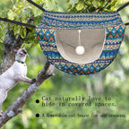 JSPYFITS Cat Cage Hammock with Ball, Double Layer Hanging Adjustable Soft Pet - Image 5