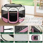 Love's cabin Pet Puppy Dog Playpen, Medium Dog Tent Crates Cage Indoor/Outdoor - Image 5
