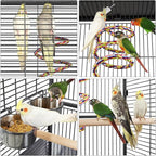 Yaheetech 61-inch Playtop Wrought Iron Large Parrot Bird Cages - Image 4