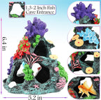 MyLifeUNIT Fish Tank Decorations, 7 Pieces Aquarium Plants Set - Image 2