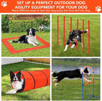 Garvee Dog Agile Training Equipment Set Outdoor Indoor, Weave Poles, Pause Box - Image 6