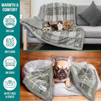 PetAmi Dog Blanket for Medium Large Dogs, Pet Bed Blanket Cat Puppy Kitten - Image 5