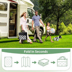 GENIMO 5x8 Outdoor Rug Waterproof, Reversible Mats, Outdoor Area Rug, Plastic - Image 6