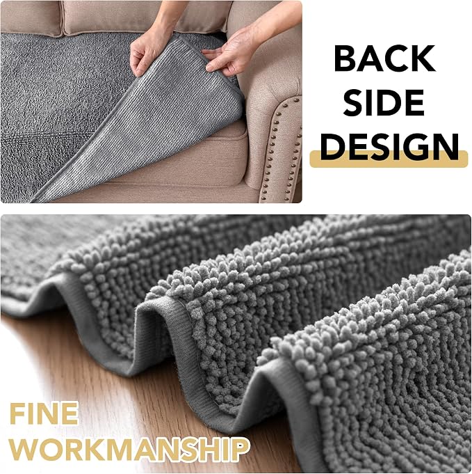 H.VERSAILTEX Non Slip Pet Couch Cover Chenille Dog Bed Protector Thick Soft - Image 5