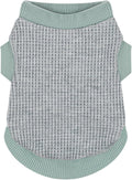 Cozy and Functional Dog Shirts for Small Puppies: Stretchable Green Attire by Paiaite