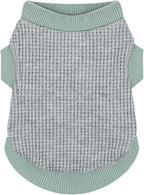 Cozy and Functional Dog Shirts for Small Puppies: Stretchable Green Attire by Paiaite