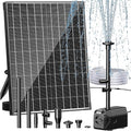 Biling 20W Solar Fountain Pump, 320 GPH Solar Pond Fountain Adjustable Flow by biling