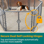 MyPet Petyard: 5.5 Ft. Wide Customizable Folding Dog Playpen Indoor/Outdoor. - Image 3