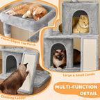 Yaheetech 42in Cat Tree Tower - Image 4