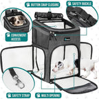 PetAmi Dog Backpack Carrier, Airline Approved Cat Backpacks - Image 3
