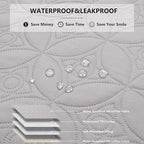 Waterproof Dog Blanket, 30x53 inches Small Pet Couch Covers - Image 2