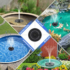 Solar Fountain for Bird Bath, Solar Water Fountain - Image 2