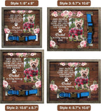 Customized Pet Memorial Frame Wood Dog in Picture Deceased Pet Personalized Dog - Image 5