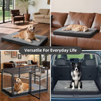 Dog Bed Large Sized Dogs, Orthopedic Flannel Pet Beds - Image 7