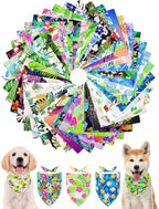 PET SHOW 50 Pack Hawaiian Dog Bandanas Bulk by PETSHOW