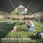 DWVO 94 Inch Catio Outdoor Cat Enclosure, Large Outdoor Cat House - Image 3