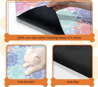 Pet Feeding Mat for Floors Waterproof Dog Mat for Food and Water Absorbent - Image 3