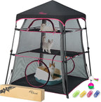 Pop Up Catio Cat Enclosure for Indoor and Outdoor - Image 9